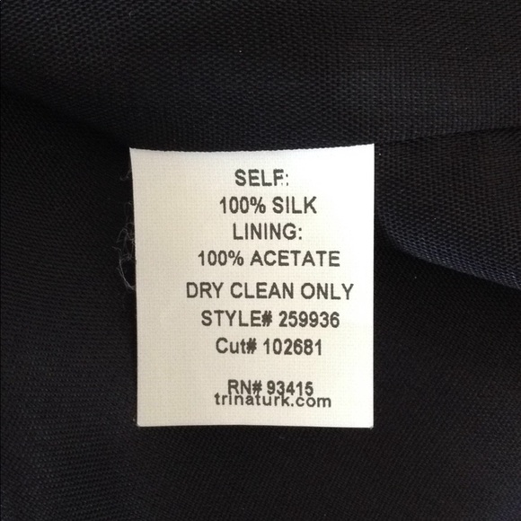 Trina Turk 100% Silk Sleeveless Sheath Dress, Sz 4 - Picture 6 of 8